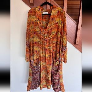 Kantha Bae Rouched Dress ~ One Size